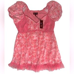 Dolls Kill dELiA*s Plus Happily Ever After Mini Dress